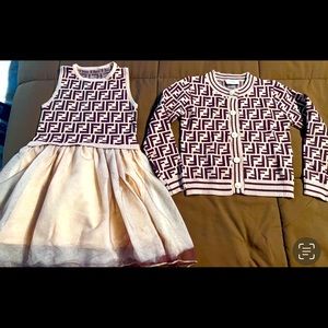 Children’s (Girl) sweater and matching dress